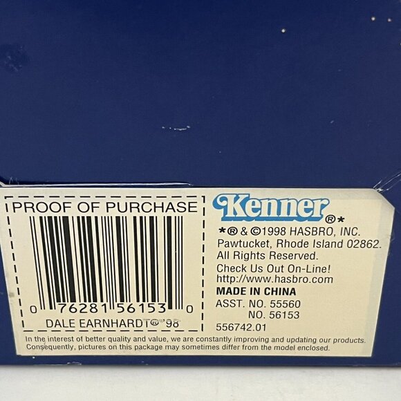 Vintage 1998 Kenner Dale Earnhardt Winner’s Circle Starting Lineup Figure Car - Picture 13 of 16
